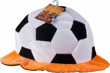 2dekans | Nederland Voetbalhoed Bal Polyester Oranje/wit, Sport en Fitness, Ophalen of Verzenden, Nieuw
