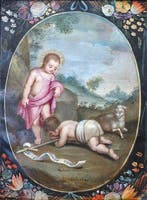 Escuela flamenca (XVII) - Niño Jesús y San Juanito