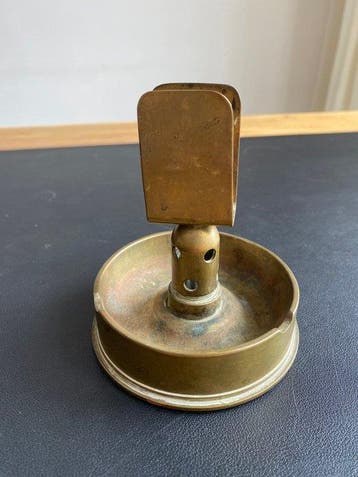Asbak (3) - Messing - WWII Trench Art 25-Pound