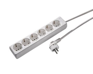 Martin Kaiser 6V 6-Weg stopcontact met 5m kabel Arctic White, Verzenden, Nieuw