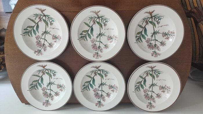 Villeroy & Boch - Assiettes creuses, luxe - Tafelservies (6), Antiquités & Art, Antiquités | Meubles | Tables