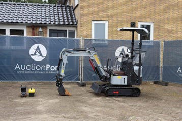Veiling: Minigraver CMH DW-11A Diesel 7kW 2025 Nieuw, Ophalen