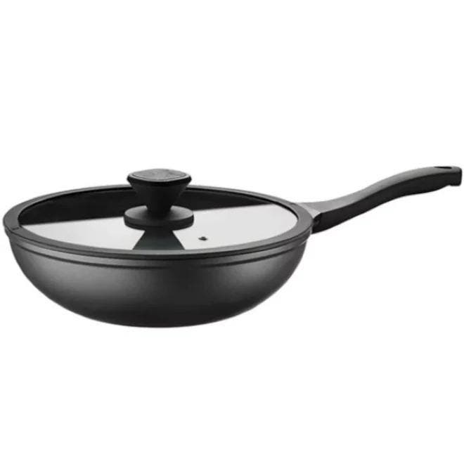 Wokpan | PRO | Aluminium (Antiaanbaklaag) | Div., Zakelijke goederen, Horeca | Keukenapparatuur, Nieuw in verpakking, Verzenden