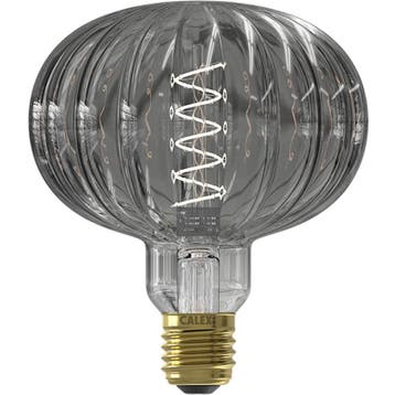 Calex Filament LED Lamp Metz XL Smokey Ø125mm E27 4W, Verzenden, Nieuw