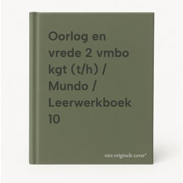 Oorlog en vrede 2 vmbo kgt (t/h) / Mundo / Leerwerkboek 10, Boeken, Verzenden, Zo goed als nieuw