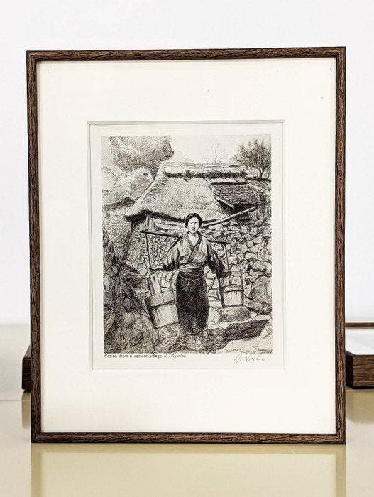 Rudolf Seiler (1898–1982) – 5 gesigneerde originele, Antiquités & Art, Antiquités | Autres Antiquités