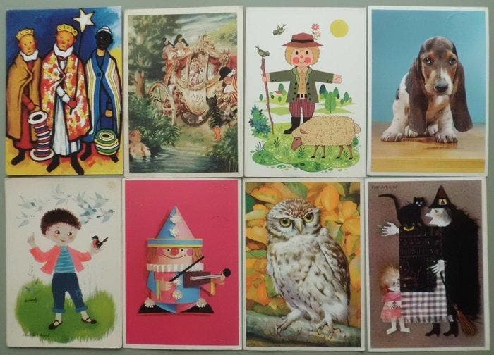 Voor het Kind - Fantasie - Ansichtkaart (700) - 1940-2000, Collections, Cartes postales | Étranger