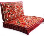 Coussin ottoman - Kelim - 95 cm - 70 cm