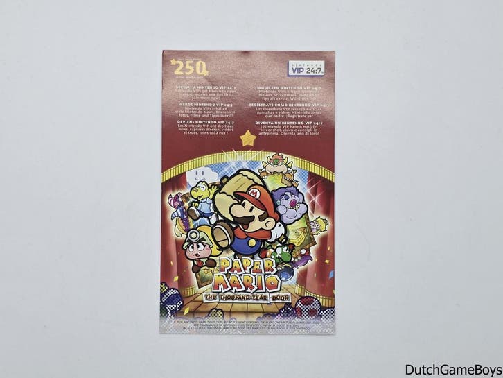 Nintendo Gamecube - Paper Mario: The Thousand Year Door - Vi, Games en Spelcomputers, Spelcomputers | Nintendo Consoles | Accessoires