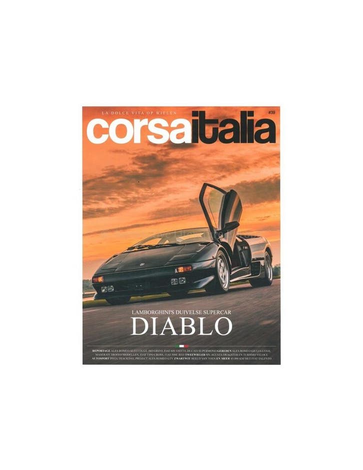 2021 CORSA ITALIA MAGAZINE 38 NEDERLANDS, Boeken, Auto's | Folders en Tijdschriften