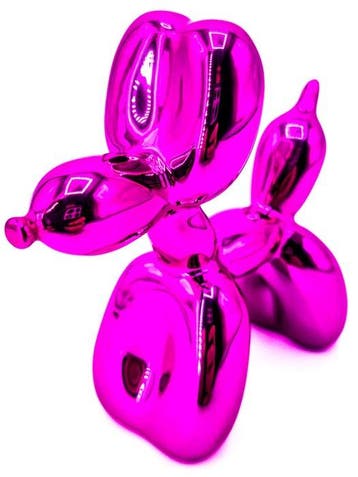 BlackLine Gallery - Beeldje - Bubble Dog – 11 cm - Keramiek, Antiek en Kunst