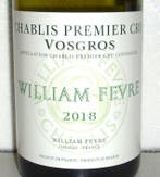 2018 William Fèvre Vosgros - Chablis 1er Cru - 3 Flessen, Nieuw