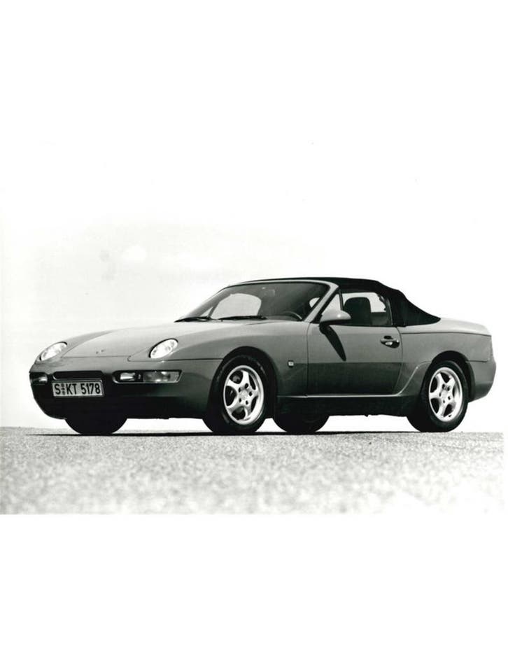 1992 PORSCHE 968 CABRIOLET PERSFOTO, Livres, Autos | Brochures & Magazines