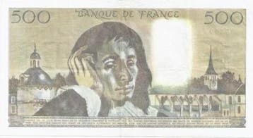 France Fay 71/33 500 Francs Pascal 03/04/1985 G 227 Ss/vz..., Verzenden, België