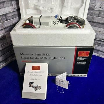 CMC 1:18 - Model raceauto - CMC 1:18 - Mercedes-Benz SSKL