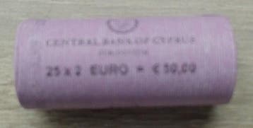 Cyprus. 2 Euro 2023 Central Bank (25 coins) in Roll