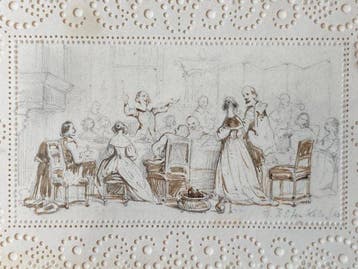 Herman ten Kate (1822-1891) - Study, Antiek en Kunst, Kunst | Schilderijen | Klassiek