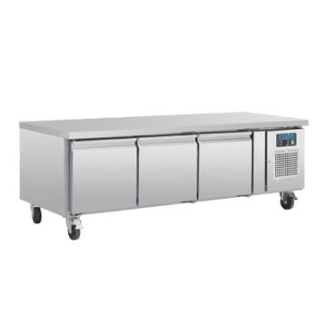 Polar GN laag model koelwerkbank 3-deurs, Verzenden