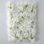 Flowerwall 40x60 cm E Wit Roos Hortensia