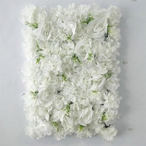 Flowerwall 40x60 cm E Wit Roos Hortensia, Hobby en Vrije tijd, Knutselen, Nieuw