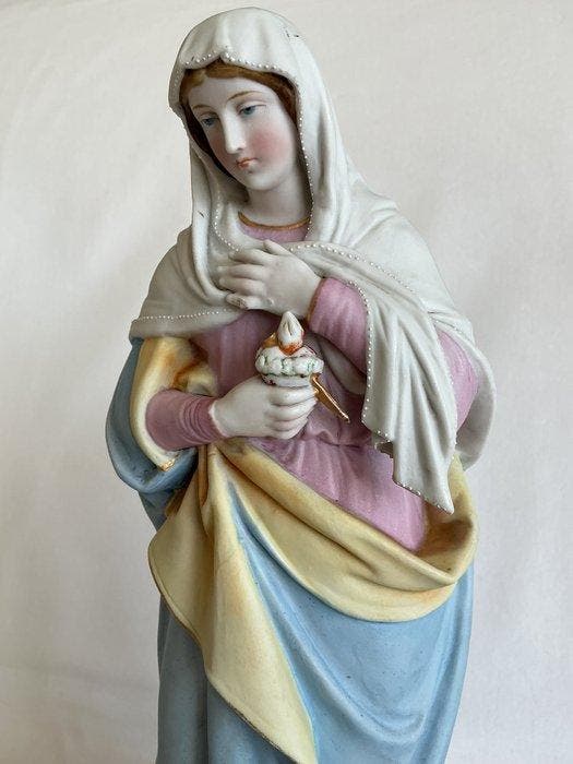 Heilige Maria met een dolk in het hart - Beeld, Onze Lieve, Antiek en Kunst, Kunst | Niet-Westerse kunst