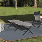 vidaXL Opvouwbaar Campingbed Grijs 193 x 69 x 45 cm Oxford, Caravans en Kamperen, Kampeeraccessoires, Verzenden, Nieuw