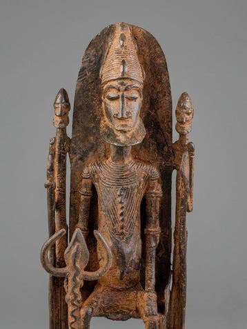 Koninklijk standbeeld - Dogon - Mali (Zonder minimumprijs)
