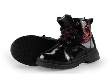 Leone Boots Meisjes in maat 24 Zwart, Kinderen en Baby's, Verzenden, Jongen of Meisje, Schoenen, Zo goed als nieuw