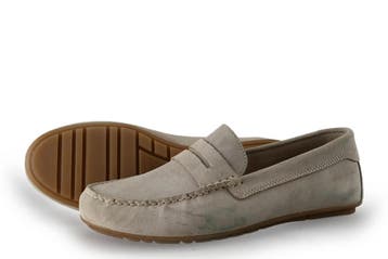 Polo Ralph Lauren Instappers in maat 42 Zilver, Polo Ralph Lauren, Overige kleuren, Verzenden, Instappers