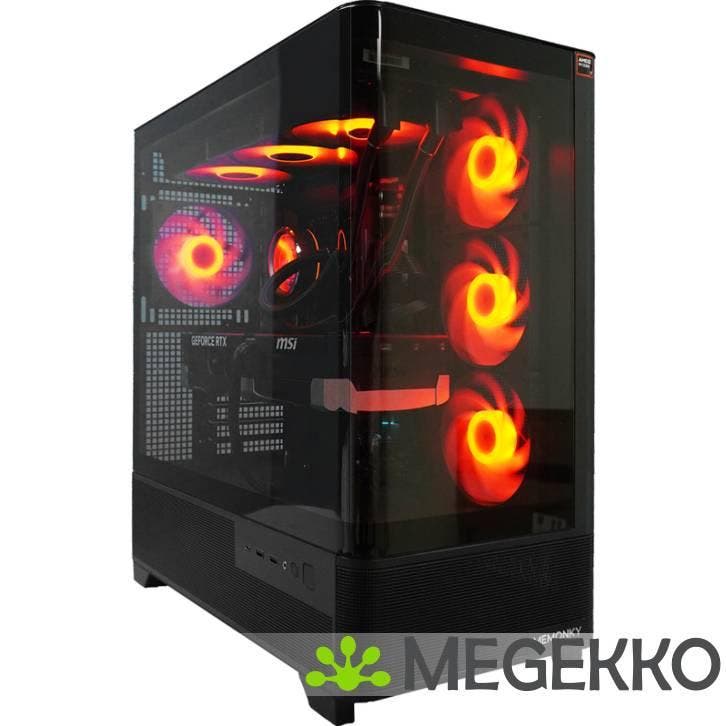 MEMONKY P6 Ryzen 7 9850X3D RTX 5090 Desktop Gaming PC, Computers en Software, Overige Computers en Software, Nieuw, Verzenden