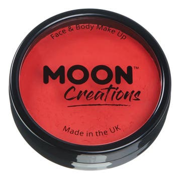 Moon Creations Pro Face Paint Cake Pots Bright Red 36g, Hobby en Vrije tijd, Verzenden, Nieuw