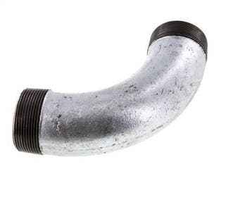 Tube coudé 90deg R2 Fonte 25bar (351.25psi), Bricolage & Construction, Verzenden
