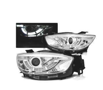 Phares Pour Mazda Cx5 11-15 Daylight Xénon Chromé, Autos : Pièces & Accessoires, Verzenden