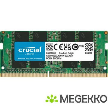 Crucial CB8GS3200 geheugenmodule 8 GB 1 x 8 GB DDR4, Computers en Software, Verzenden, Nieuw