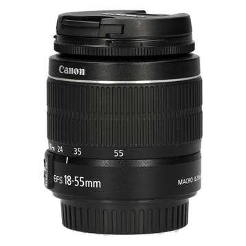 Canon EF-S 18-55mm f/3.5-5.6 III met garantie, Ophalen of Verzenden, Gebruikt