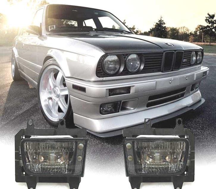 PHARES ANTIBROUILLARD BMW E30 FUMÉ, Auto-onderdelen, Verlichting, Verzenden
