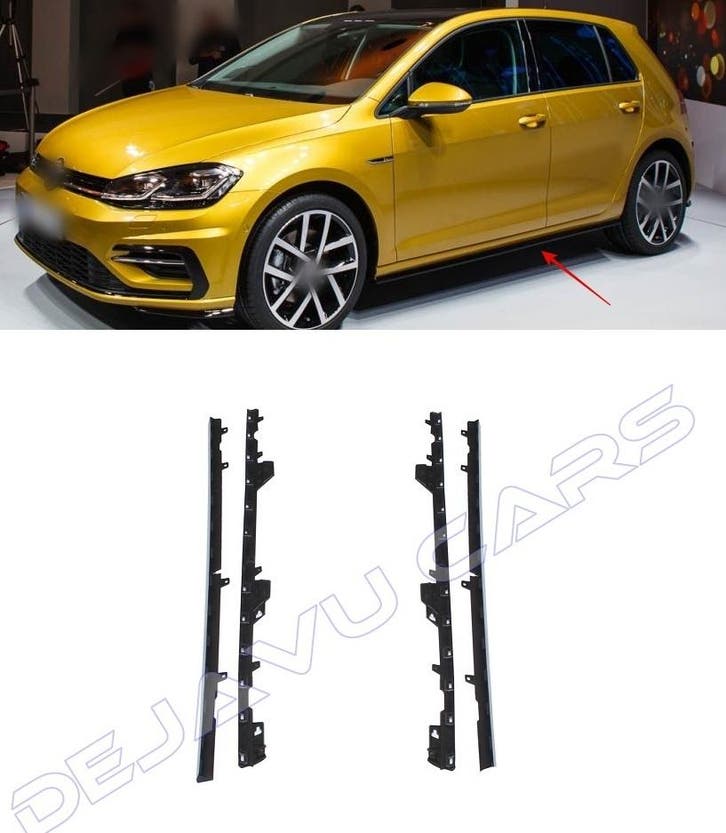Golf 7.5 R Facelift Look Side Skirts voor Volkswagen Golf 7, Autos : Divers, Tuning & Styling, Enlèvement ou Envoi
