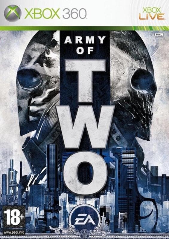 Army of Two (Xbox 360 Games), Games en Spelcomputers, Games | Xbox 360, Zo goed als nieuw, Ophalen of Verzenden