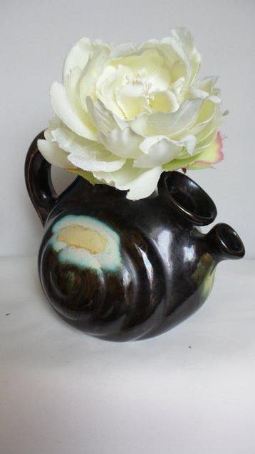 Fainçerie de Thulin - Vaas - Tulip - geglazuurd aardewerk -, Antiek en Kunst