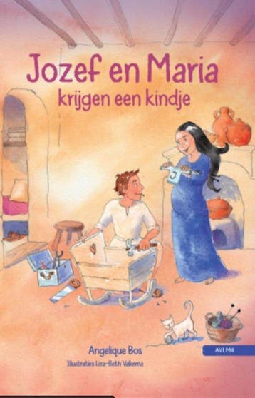 Jozef en Maria krijgen een kindje 9789059991866, Verzenden, Zo goed als nieuw, Angelique Bos