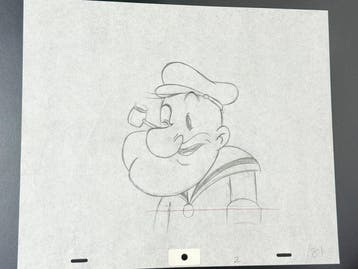 King Features - Originele animatietekening van Popeye -, Cd's en Dvd's, Nieuw in verpakking