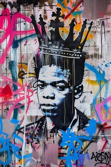 Dine Chanima (XX-XXI) - Legacy of Basquiat, Antiek en Kunst