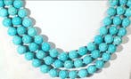 Zonder minimumprijs - Halsketting Zilver - Turquoise
