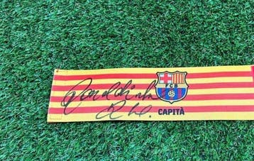 Banier - Brazalete firmado por Ronaldinho. - Spanje, Nieuw