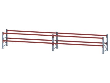Palletstelling - 3 staanders 1200x1100+ 8 liggers 3600x80 mm, Ophalen of Verzenden