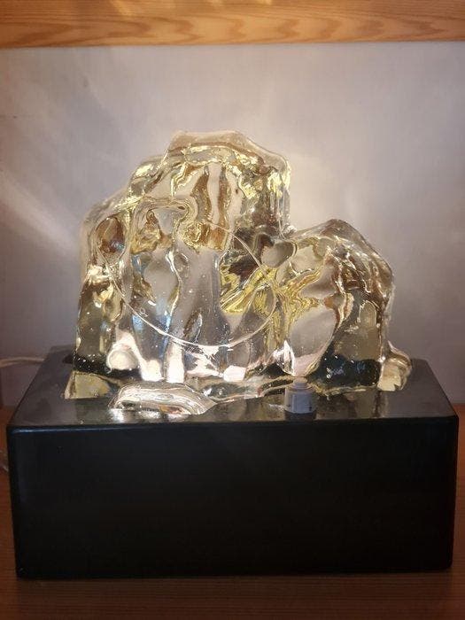 Lamp - Glas, Bakeliet, Antiek en Kunst, Curiosa en Brocante