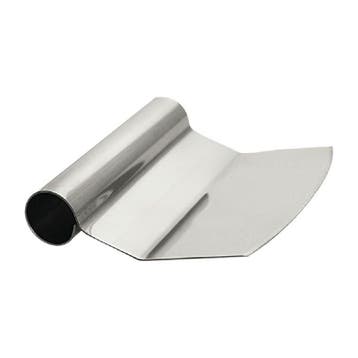 Deeg & chocoladekrabber RVS gebogen | 120x110x25(h)mm, Verzenden, Nieuw in verpakking