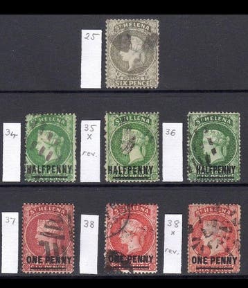 Britse Gemenebest - St. Helena (1884-1894) - Koningin, Gestempeld
