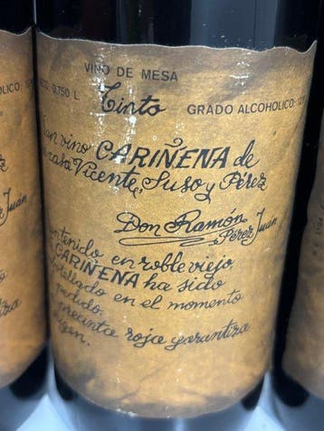 Don Ramón Pérez Juan, Tinto - Cariñena - 8 Flessen (0.75