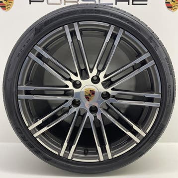 Porsche 991 4S ORIGINELE 20inch Turbo III met banden, Ophalen, Banden en Velgen